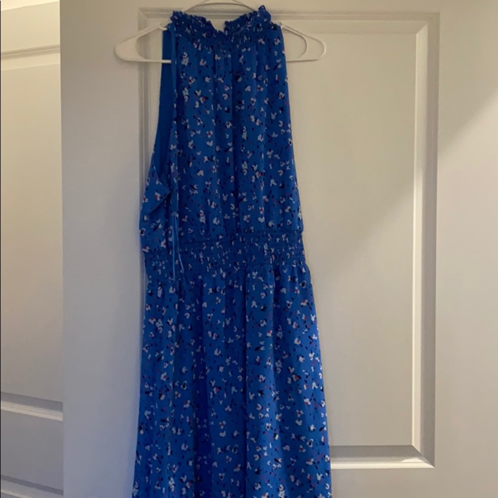 A New Day Blue Printed Dress